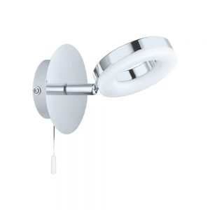 Iluminat Oglinda Spot 1 Bec Led Cu Intrerupator Crom-Alb Eglo 94756