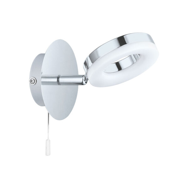 Iluminat Oglinda Spot 1 Bec Led Cu Intrerupator Crom-Alb Eglo 94756