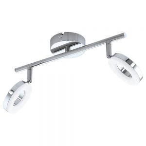 Iluminat Oglinda Spot-Aplica  2 Becuri Led Crom-Alb 'Gonaro' Eglo 94757