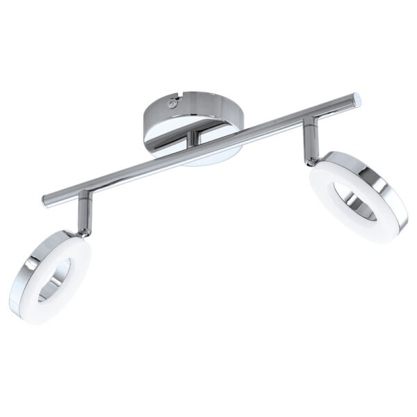 Iluminat Oglinda Spot-Aplica  2 Becuri Led Crom-Alb 'Gonaro' Eglo 94757