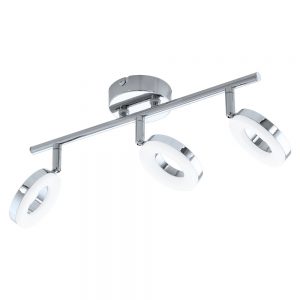 Iluminat Oglinda Spot-Aplica  Led 3 Becuri Crom-Alb 'Gonaro' Eglo 94758