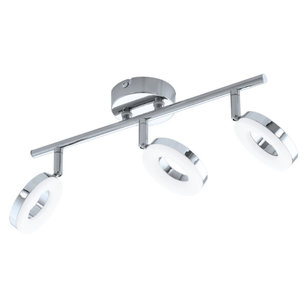 Iluminat Oglinda Spot-Aplica  Led 3 Becuri Crom-Alb 'Gonaro' Eglo 94758