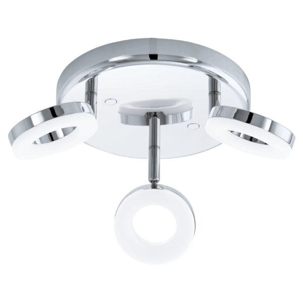 Iluminat Oglinda Rondela 3 Becuri Led Crom-Alb 'Gonaro' Eglo 94762