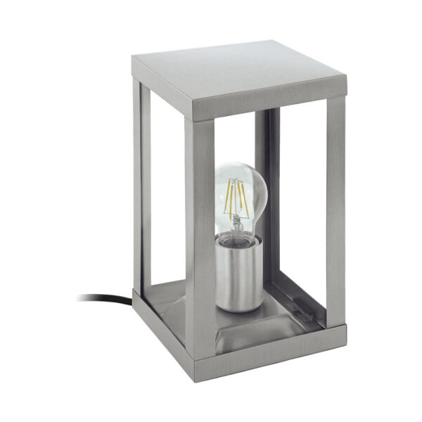 Corpuri de iluminat exterior Veioza Exterior 1X60W  E27  Inox 'Alamon Eglo 94787