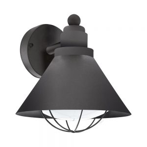 Aplica exterior EGLO BARROSELA 94805 - E27 1X40W IP44 - Otel zincat - Alb