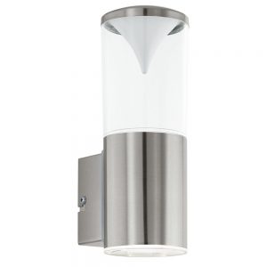 Corpuri de iluminat exterior Aplica Exterior 2X3-7W  Led  Otel-Alb 'P Eglo 94811