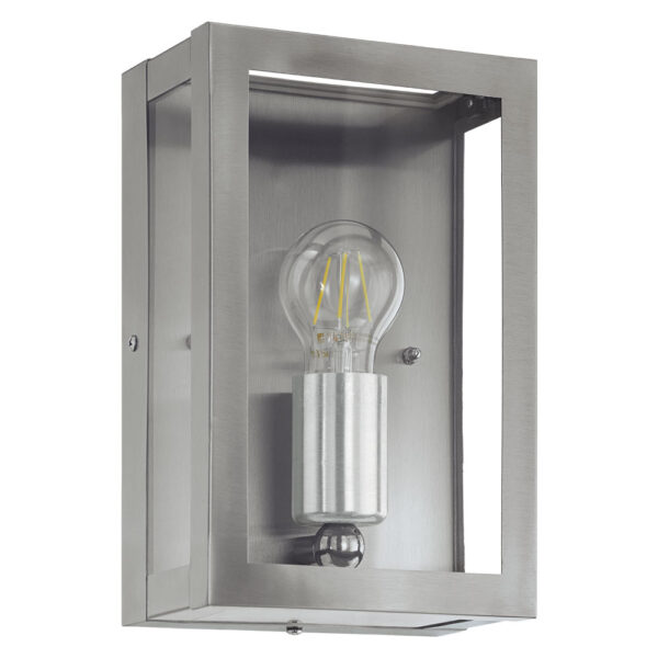 Aplica exterior EGLO ALAMONTE 94827 - E27 1X60W IP44 - Sticla - Inox