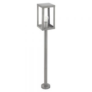 Corpuri de iluminat exterior Stalp  Exterior 1X60W  E27  Argintiu 'Ala Eglo 94829