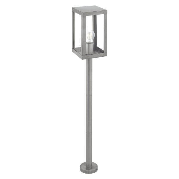 Corpuri de iluminat exterior Stalp  Exterior 1X60W  E27  Argintiu 'Ala Eglo 94829
