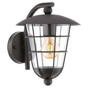 Aplica exterior EGLO PULFERO 94841 - E27 1X60W IP44 - Otel zincat - Transparent