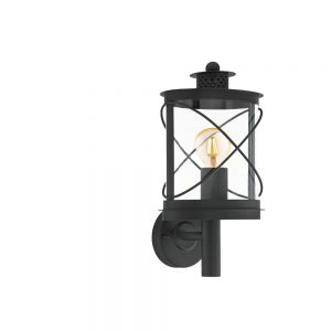 Aplica exterior EGLO HILBURN 94842 - E27 1X60W IP44 - Otel zincat - Transparent