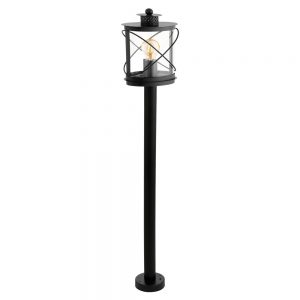 Corpuri de iluminat exterior Stalp  Exterior 1X60W  E27  Negru 'Hilbur Eglo 94844