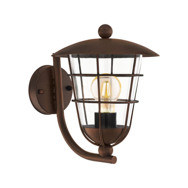Corpuri de iluminat exterior Aplica Exterior 1X60W  E27  Maro 'Pulfer Eglo 94854