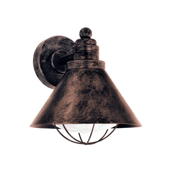 Aplica exterior EGLO BARROSELA 94858 - E27 1X40W IP44 - Otel zincat - Alb