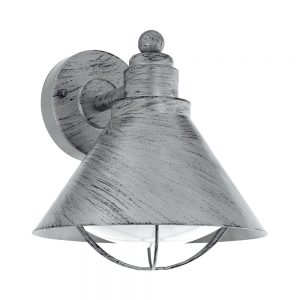 Corpuri de iluminat exterior Aplica Exterior 1X60W  E27  Argintiu 'Ba Eglo 94859