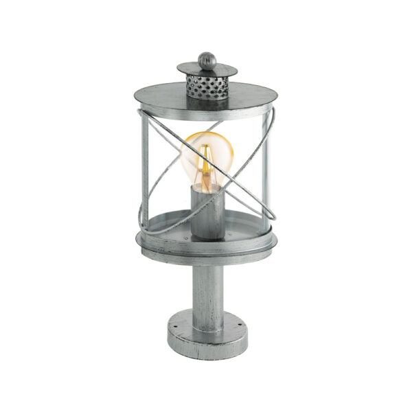 Corpuri de iluminat exterior Pitic Exterior 1X60W  E27  Argintiu 'Hil Eglo 94867
