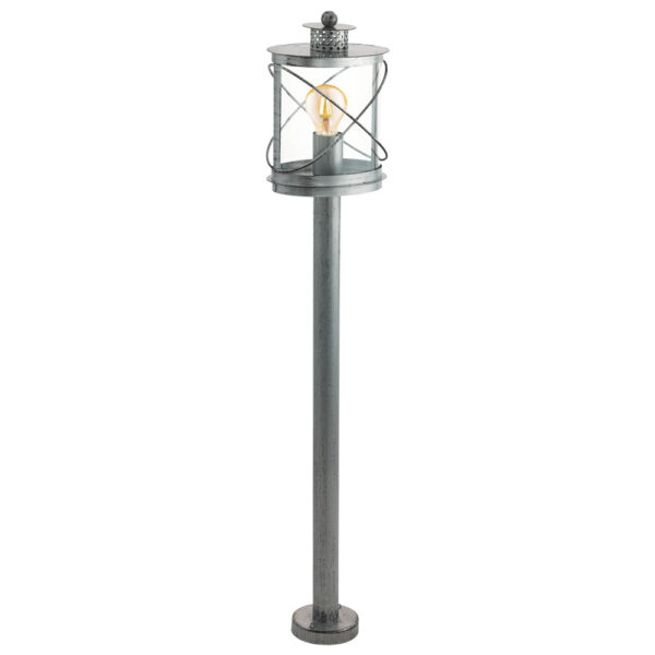 Corpuri de iluminat exterior Stalp  Exterior 1X60W  E27  Argintiu 'Hil Eglo 94868