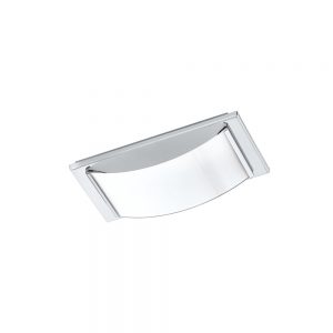 Aplica baie EGLO WASAO 1 94881 - LED 1X5.4W 510lm 3000K IP44 - Sticla lacuita - Crom
