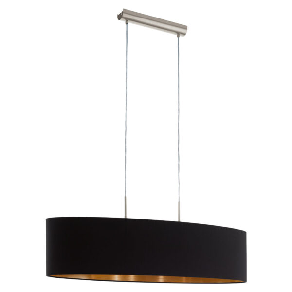 Corpuri de iluminat Pendul 2Xe27  60W  L1000Mm  Negru-Cupru Eglo 94916
