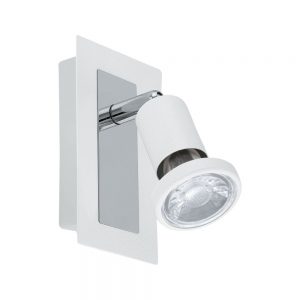 Aplica EGLO SARRIA 94958 - GU10 1X5W - Otel - Crom - Alb