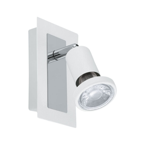 Aplica EGLO SARRIA 94958 - GU10 1X5W - Otel - Crom - Alb