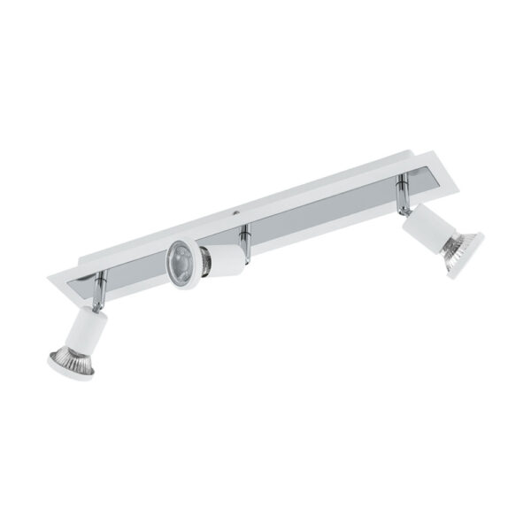Plafoniera EGLO SARRIA 94961 - GU10 3X5W - Otel - Alb - Crom