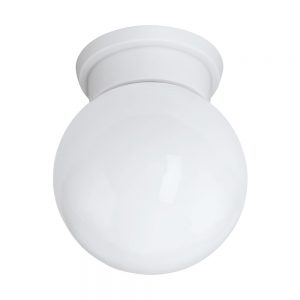 Plafoniera EGLO DURELO 94973 - E27 1X28W D160mm - Sticla - Alb