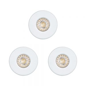Iluminat Oglinda Set 3Xeinbauspot D85 Weiss Starr'Igoa' Eglo 94977
