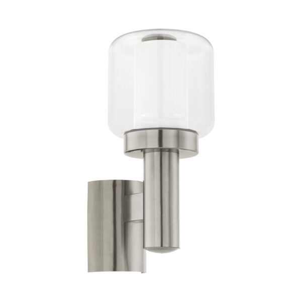 Aplica exterior EGLO POLIENTO 95016 - E27 1X40W IP44 - Plastic - Sticla - Inox