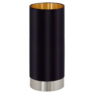 Corpuri de iluminat Veioza 1X60W  E27  Negru-Auriu 'Maserlo' Eglo 95117