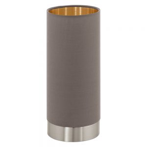Corpuri de iluminat Veioza 1X60W  E27  Cappuccino-Auriu 'Mas Eglo 95123