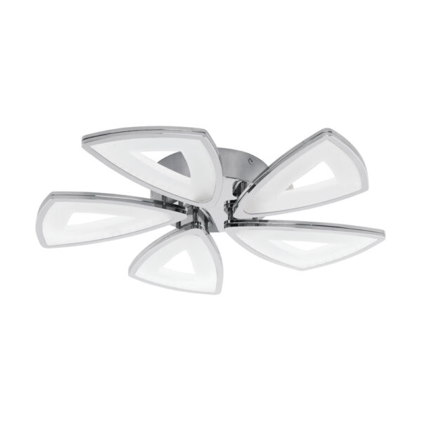 Plafoniera EGLO AMONDE 95221 - LED 5X6W 3650lm 3000K D560mm - Aluminiu turnat - Satinat