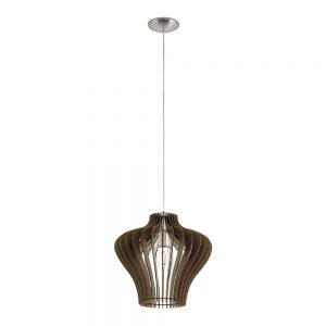 Pendul EGLO COSSANO 2 95259 - E27 1X60W D380mm - Maro