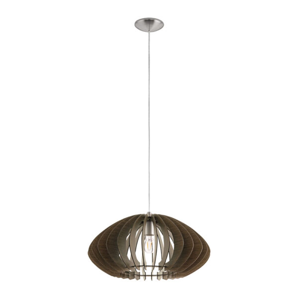 Pendul EGLO COSSANO 2 95261 - E27 1X60W D500mm - Maro