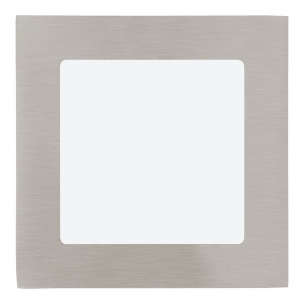 Spoturi iluminat Led-Einbausp-120X120 Nickel 4000K'Fueva1 Eglo 95276