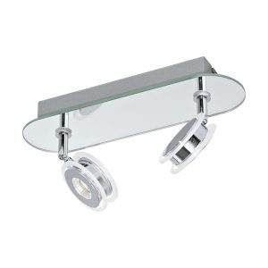 Iluminat Oglinda Led-Wl-2 Chrom-Spiegel-Klar 'Agueda' Eglo 95278