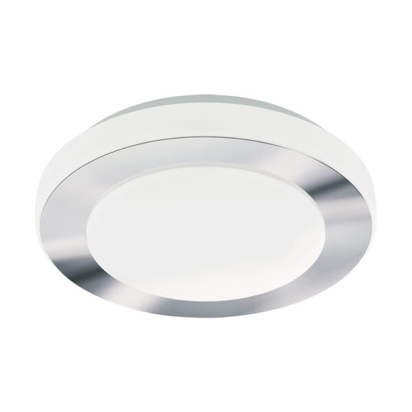 Plafoniera baie EGLO LED CARPI 95282 - LED 11W 950lm 3000K IP44 D300mm - Otel - Alb
