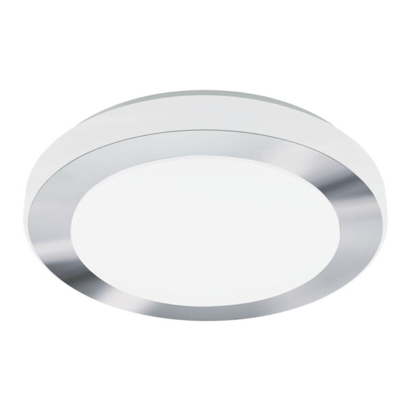 Plafoniera baie EGLO LED CARPI 95283 - LED 16W 1500lm 3000K IP44 D385mm - Otel - Alb