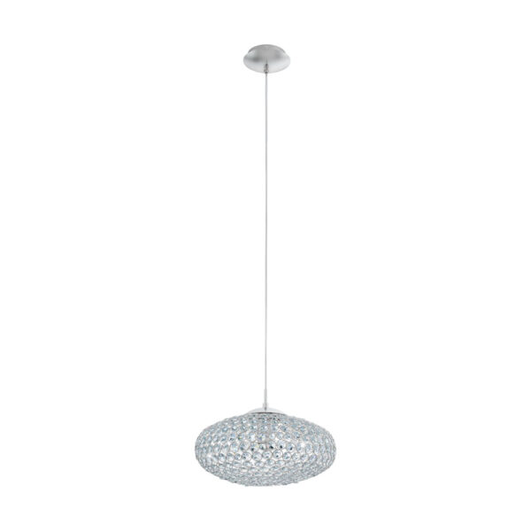 Pendul cristal EGLO CLEMENTE 95286 - E27 1X60W D350mm - Transparent