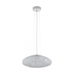 Lustra cristal EGLO CLEMENTE 95287 - E27 3X60W D540mm - Cristal - Transparent