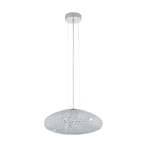 Lustra cristal EGLO CLEMENTE 95287 - E27 3X60W D540mm - Cristal - Transparent