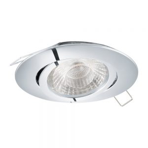 Spoturi iluminat Einbauspot Gu10 5W 3000K Chrom Step Eglo 95355