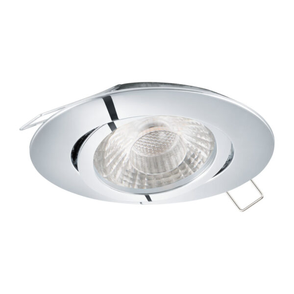 Spoturi iluminat Einbauspot Gu10 5W 3000K Chrom Step Eglo 95355