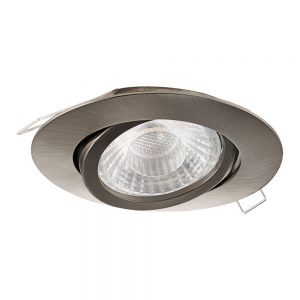 Spoturi iluminat Einbauspot Gu10 5W 3000K Nickel-M-Step Eglo 95356