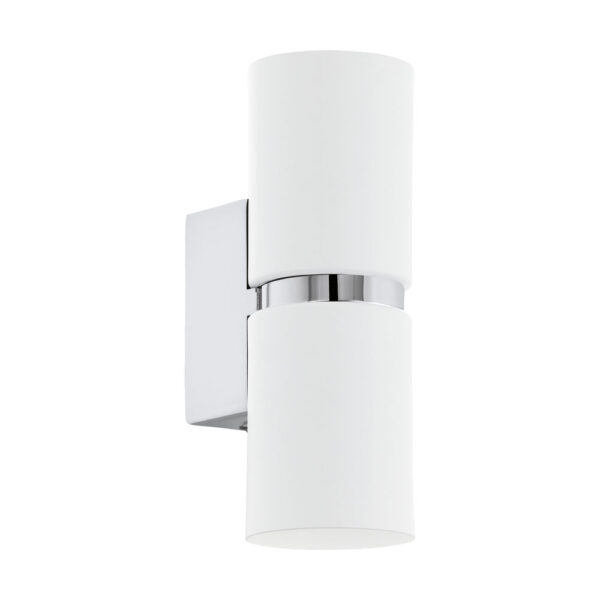 Aplica EGLO PASSA 95368 - GU10 2X3.3W - Otel - Alb - Crom