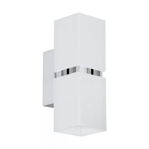Aplica EGLO PASSA 95377 - GU10 2X3.3W - Otel - Alb - Crom