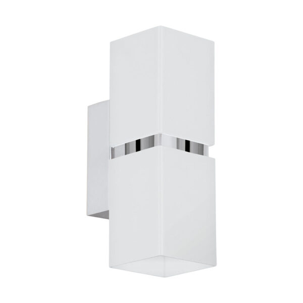 Aplica EGLO PASSA 95377 - GU10 2X3.3W - Otel - Alb - Crom