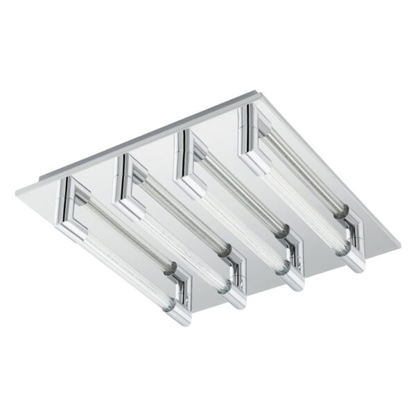 Aplice iluminat Led-Dl-4 320X320 Chrom-Klar 'Velarde' Eglo 95397