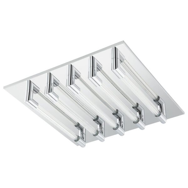 Aplice iluminat Led-Dl-5 370X370 Chrom-Klar 'Velarde' Eglo 95398