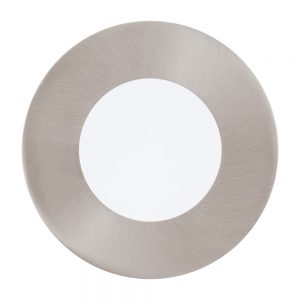 Spoturi iluminat Led-Einbauspot D85 Nickel 4000K'Fueva 1' Eglo 95465